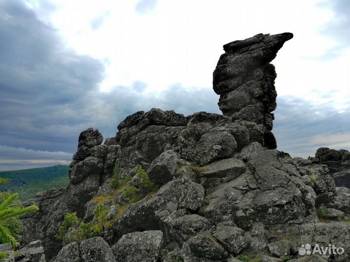 Гора Качканар + Буддийские ступы + скала верблюд