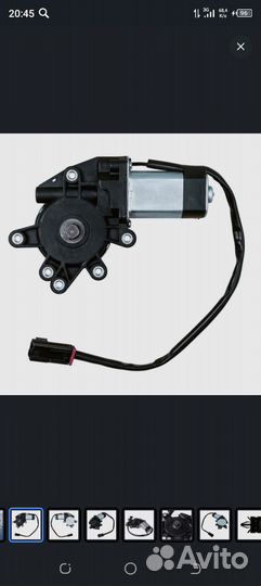 Мотор стеклоподъёмника. Ниссан Альмера классик