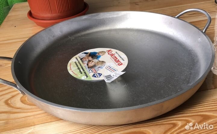 Большая сковорода 400/50 мм с ручками