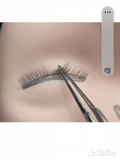 Голова манекен для наращивания ресниц