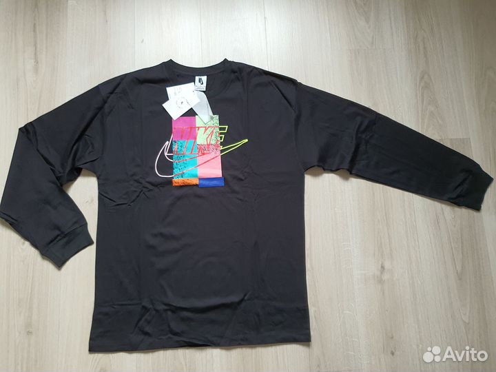 Лонгслив Atmos x Nike NRG LS Tee оверсайз