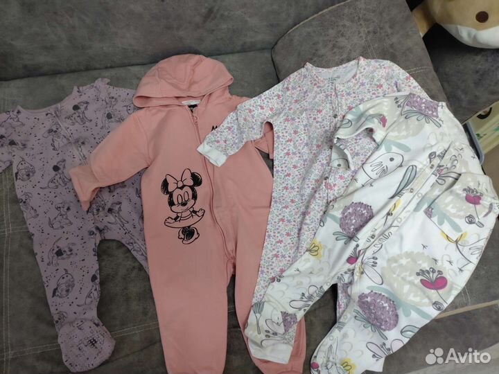 Пакет брендовых вещей для девочки на годик