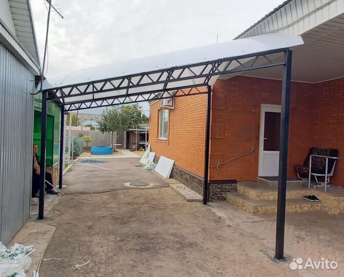 Навес под ключ