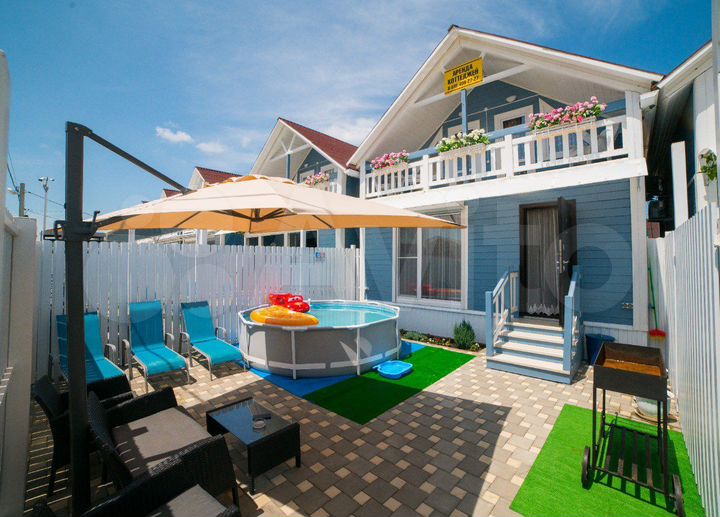 Дом 80 м² на участке 1 сот.