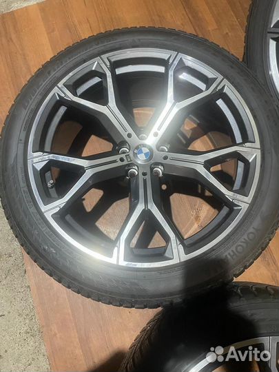 Оригинал 741m BMW X5 X6 yokohama 275/40 R21 разно