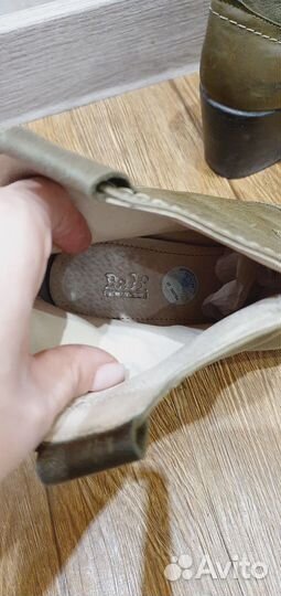 Полусапоги натуральная кожа