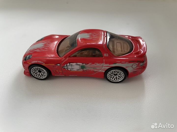 Hot Wheels Premium Mazda RX-7 (Fast and Furious)