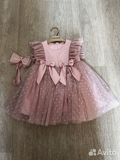 Платье для девочки 74 80