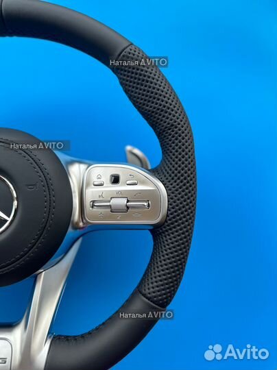 Руль Mercedes AMG кожа