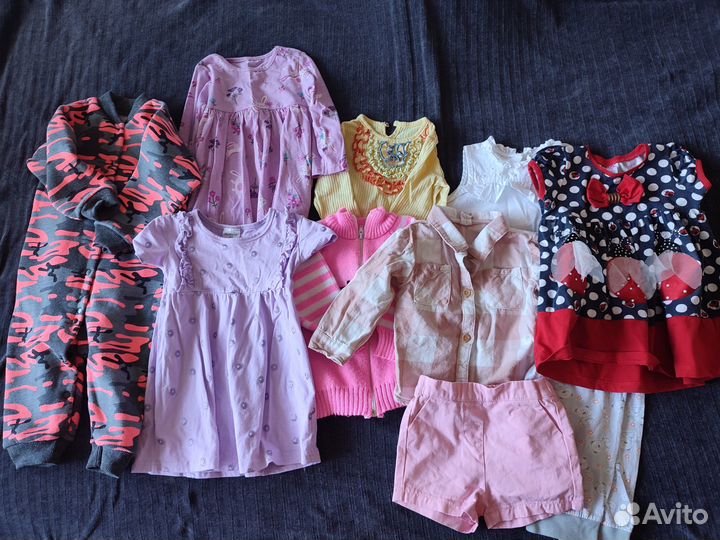 Одежда для девочки пакетом 74-86