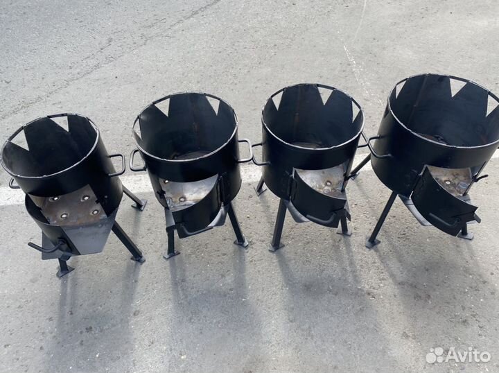 Печь, очаг, учаг, подставка под казан