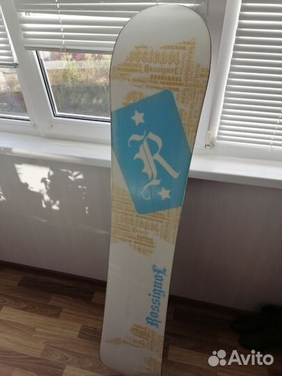 Сноуборд rossignol с креплениями salomon sp2