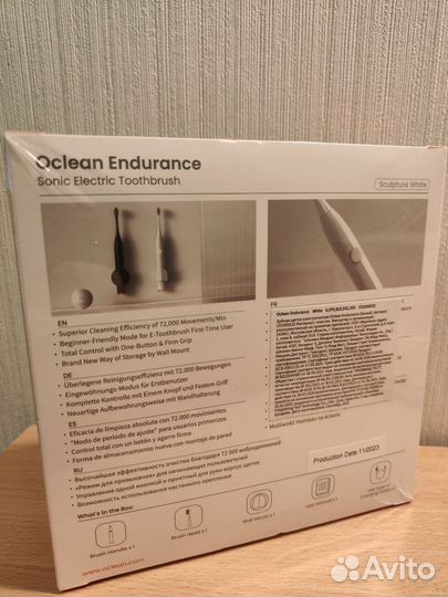 Зубная щетка Oclean Endurance E5501