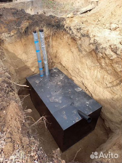 Установка септиков под ключ