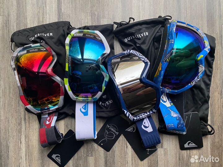 Горнолыжные очки маска quiksilver новая