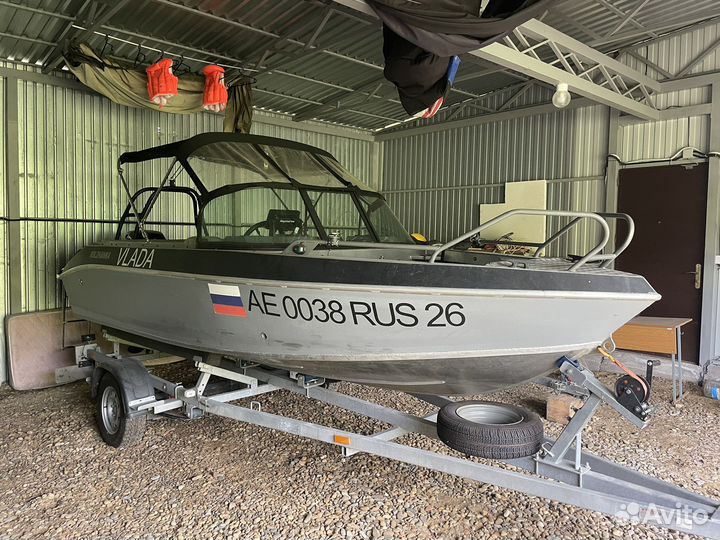 Волжанка 51 fish с suzuki df90a