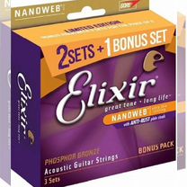 Струны Elixir Nanoweb.012.053