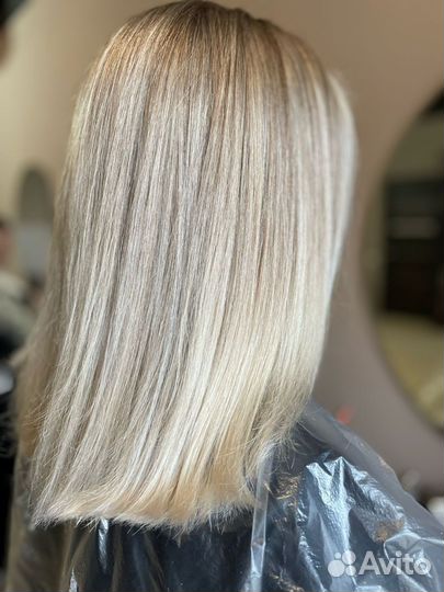 Сложное окрашивание, аиртач, кератин