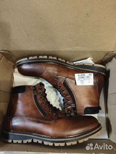 Ботинки мужские демисезонные 40 размер