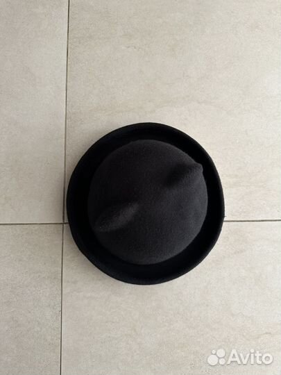 Шляпа фетровая женская с декоративными ушками