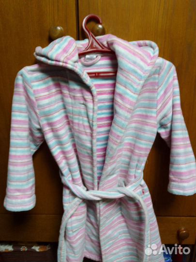 Халат детский для бани и бассейна