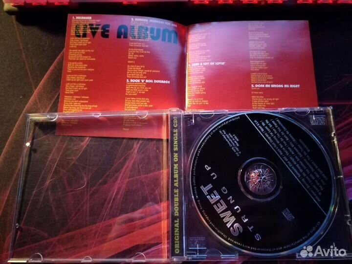 The Sweet Strung Up (USA) CD