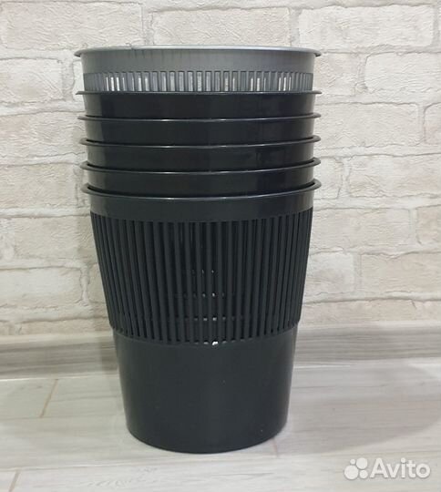 Корзина для мусора пластиковая 9 литров