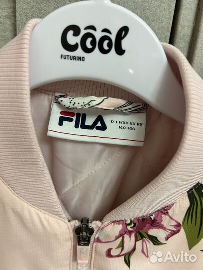 Бомбер fila для девочки