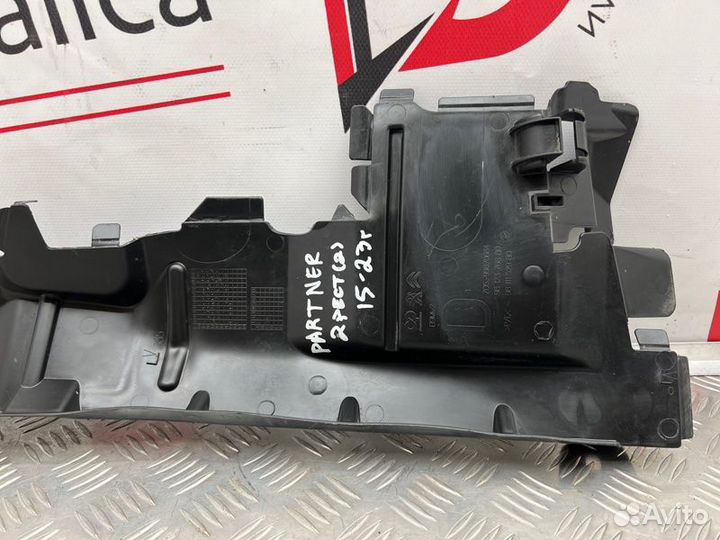 Дефлектор радиатора правый Peugeot Partner 2