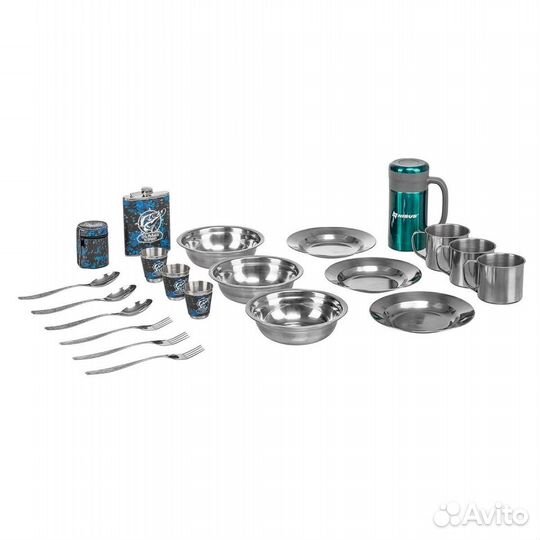 Набор для пикника на 3 персоны с термос-кружкой (с