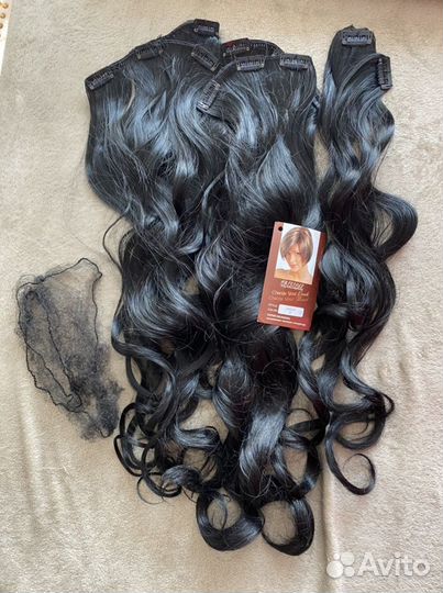 Накладные пряди для причёсок