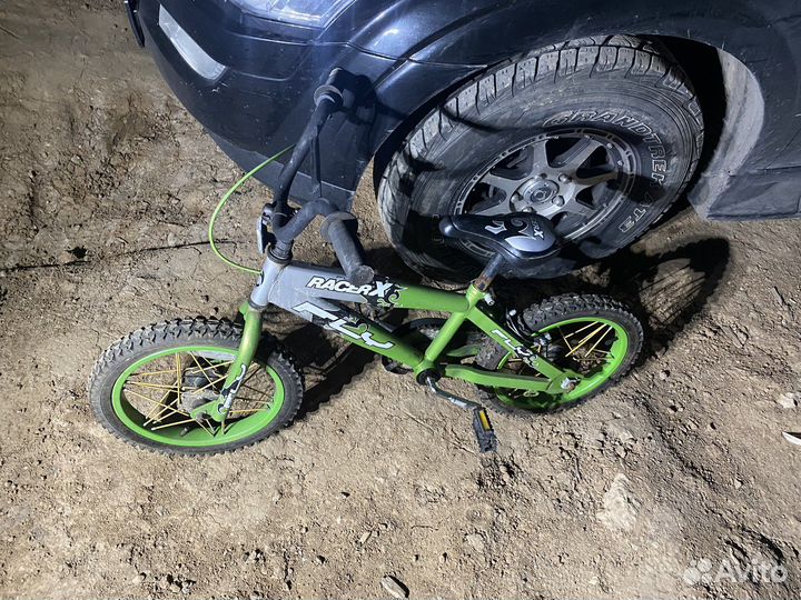 Детский Велосипед r16 с боковыми колесами