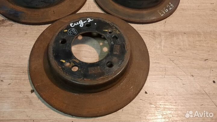 Диск тормозной задний Hyundai Elantra, Kia Ceed 2