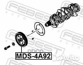 Шкив коленвала 4A92 MDS4A92 Febest