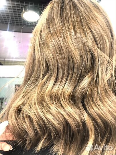 Стрижка и окрашивание волос