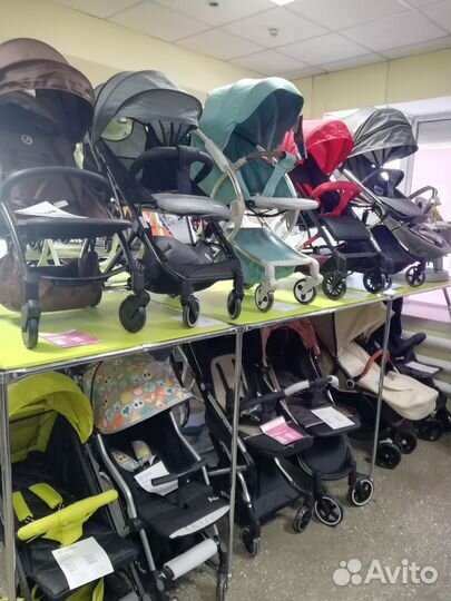 Прогулочные коляски большой выбор