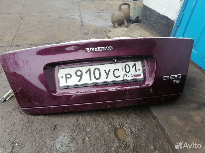 Крышка багажника вольво s80t6