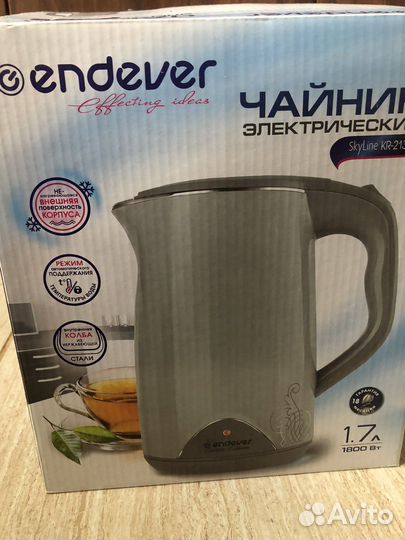 Чайник электрический новый