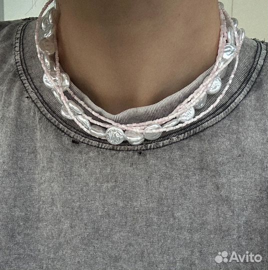 Чокер украшение на шею колье