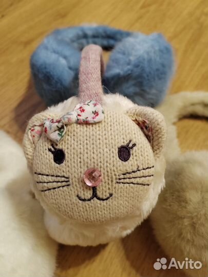 Меховые наушники