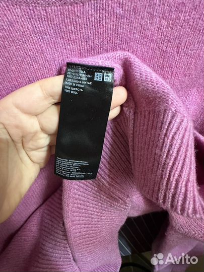 Свитер uniqlo мериносовый