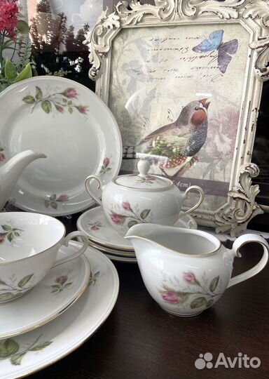 Чайный набор Hutschenreuther с розами