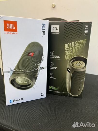 Беспроводная колонка JBL Flip 5, зеленый