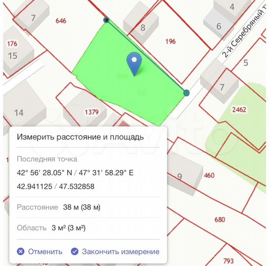 Участок 7,4 сот. (ИЖС)