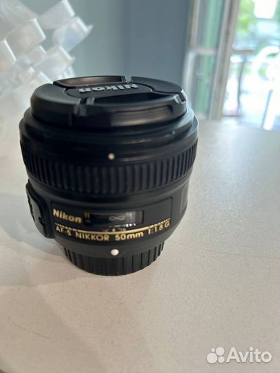 Объектив Nikon Af-S Nikkor 50Mm F/1.8G на Nikon