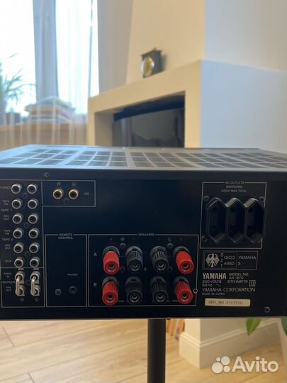 Усилитель Yamaha AX-870, домашний кинотеатр