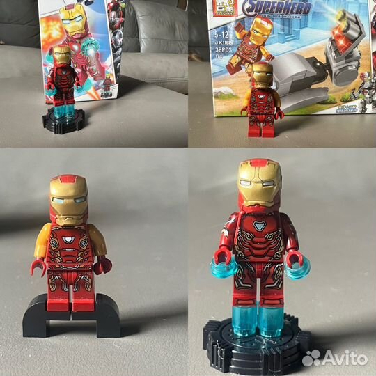Фигурки игрушки Lego,Among us,Ninja и другие