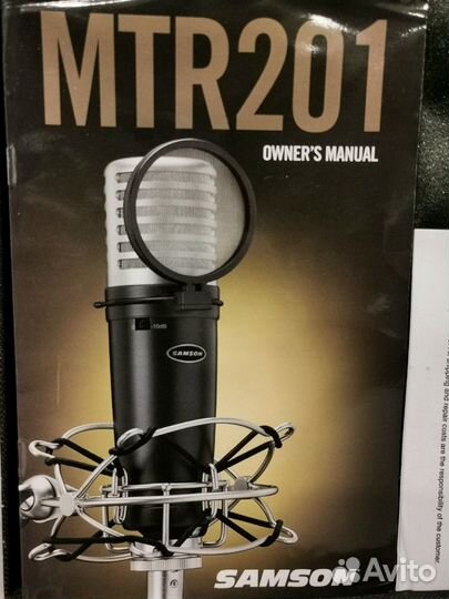 Студийный микрофон Samson MTR201