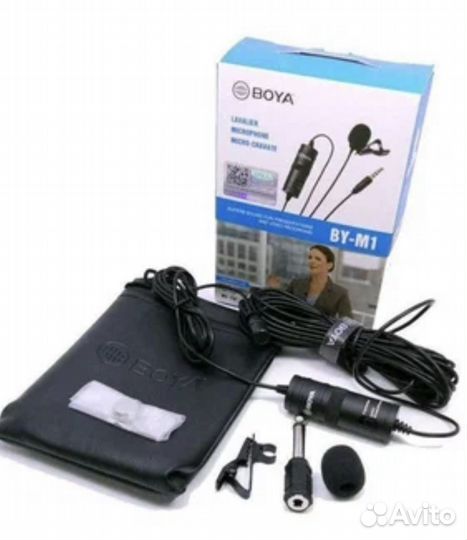 Петличный микрофон boya