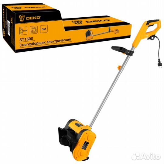 Электрический снегоуборщик Deko ST1500 #381475